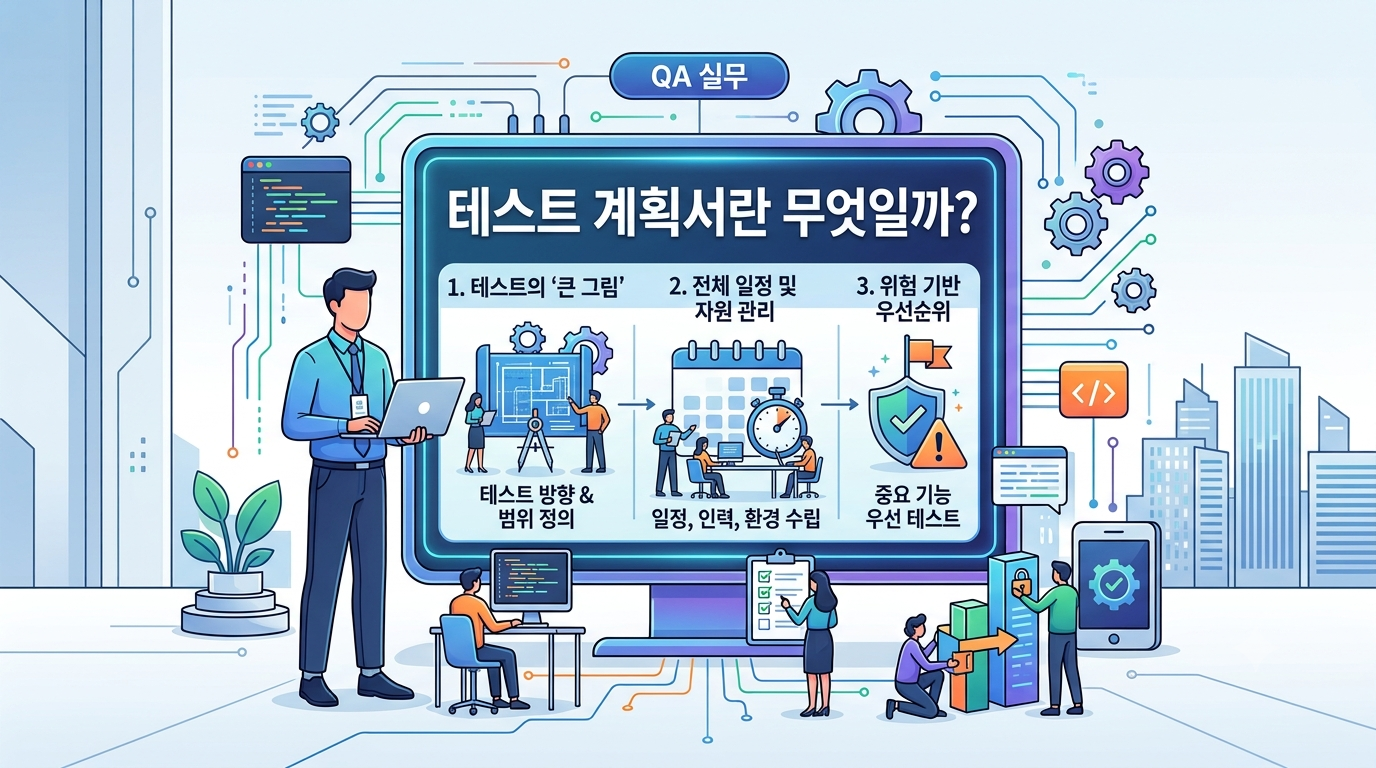테스트 계획서란? QA 실무에서 작성하는 이유와 작성 방법